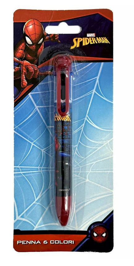 Spider-Man Kugelschreiber 6 Farben