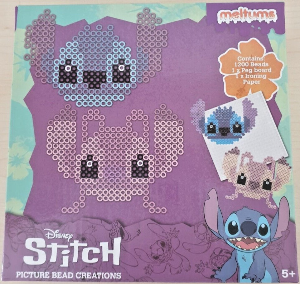 Bügelperlen Stitch und Angel