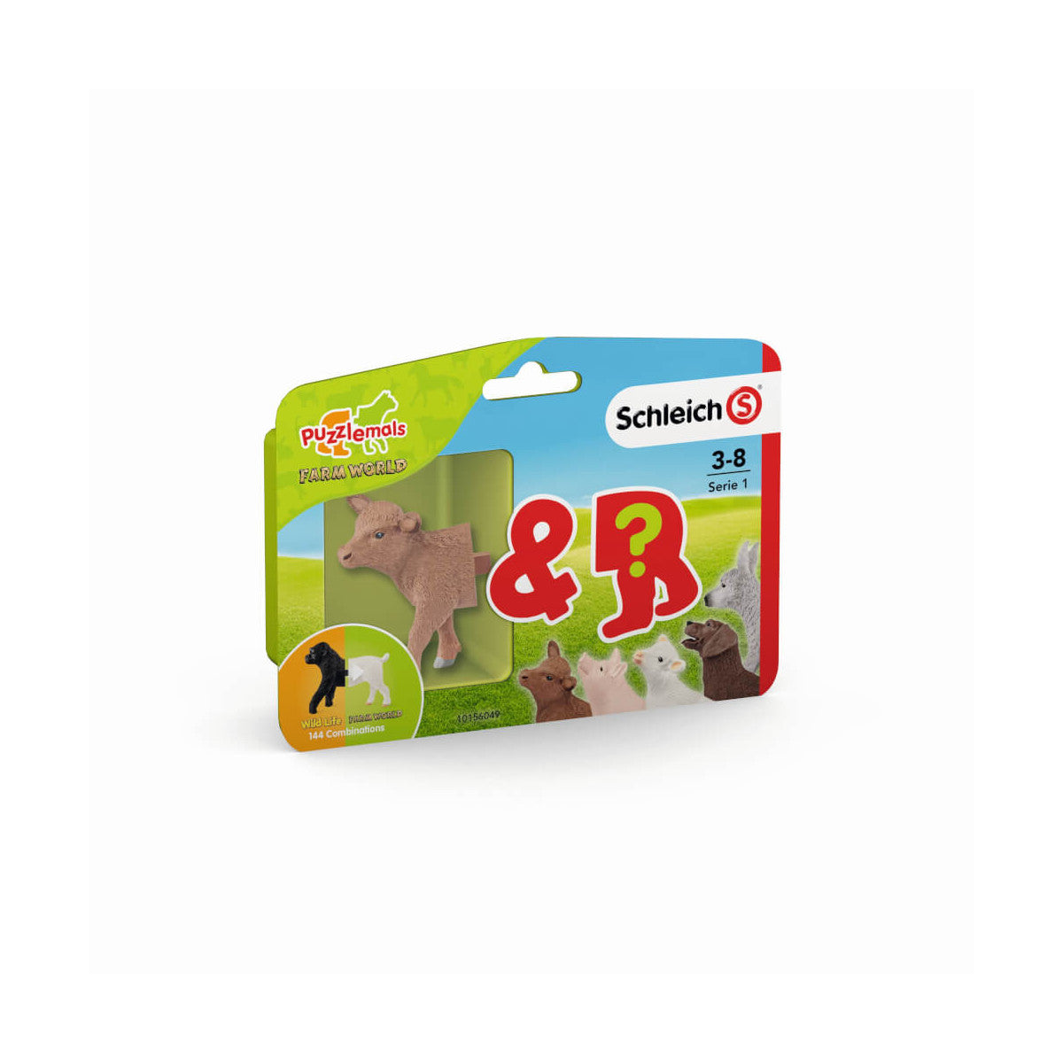Schleich Puzzlemals, Farm World, Wild Life