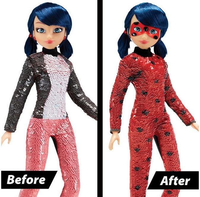 Miraculous Ladybug Puppe mit Pailletten