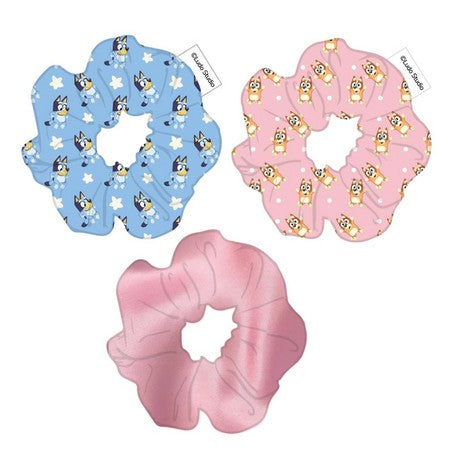 Bluey Scrunchies Haargummis 3 Stück