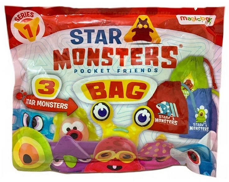 Star Monsters Pocket Friends, 3 Monster Sammelfiguren im Beutel