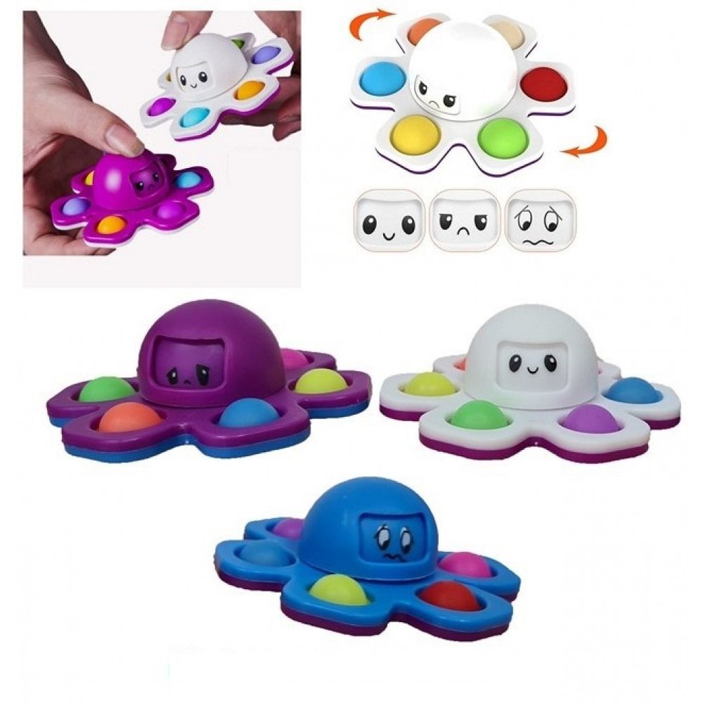 Fidget Octopus Pop it Spinner