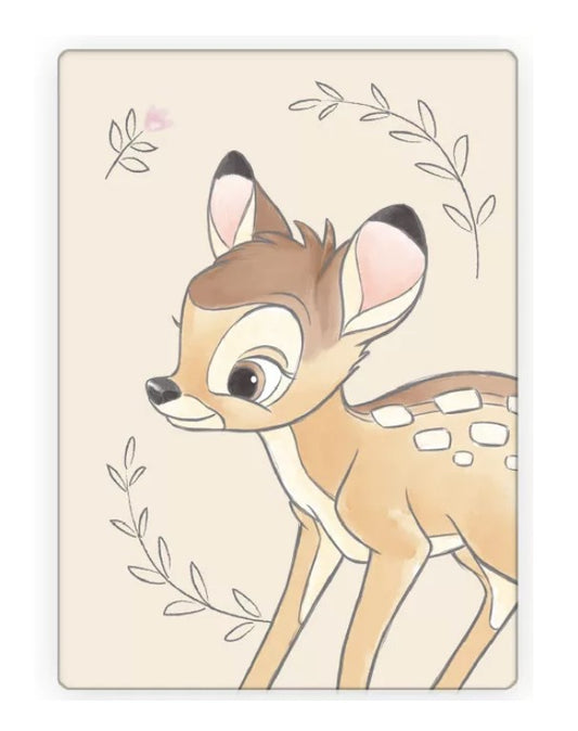Bambi Fleecedecke 100x140 cm