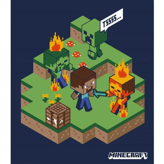 Minecraft Fleecedecke 100x140 cm