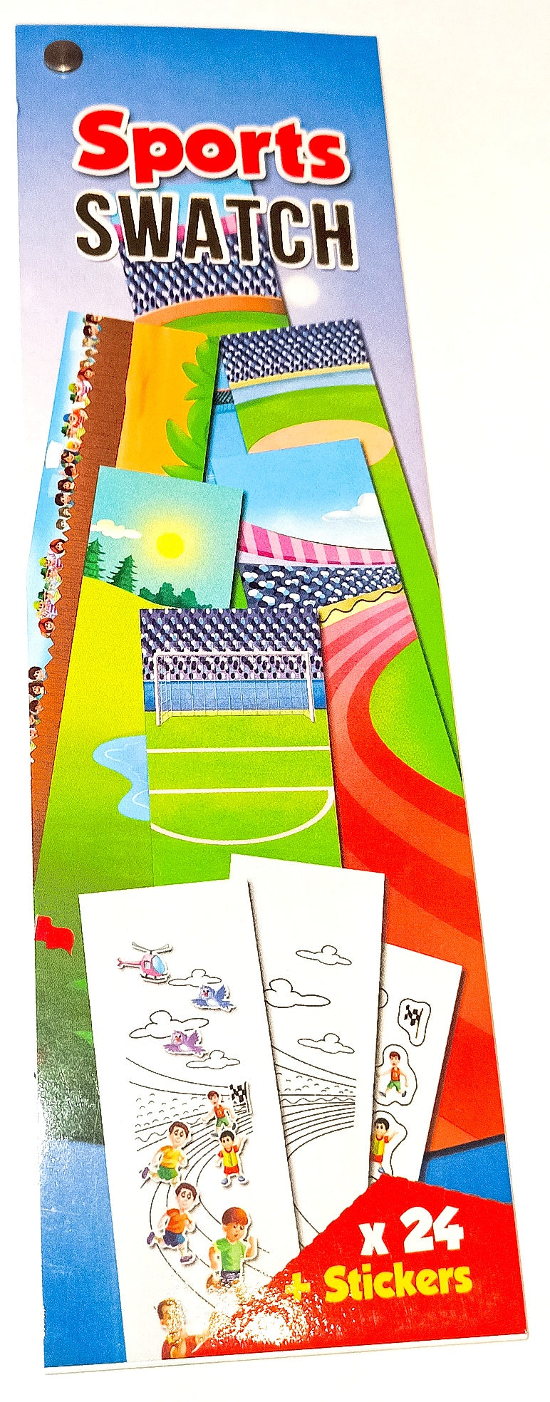 Swatch Malblock mit Stickern