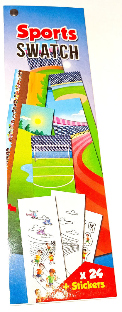 Swatch Malblock mit Stickern