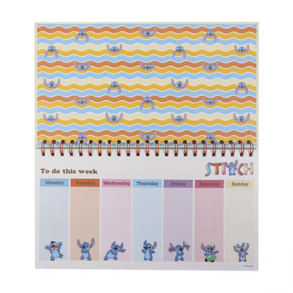Tischkalender Wochenplaner Stitch