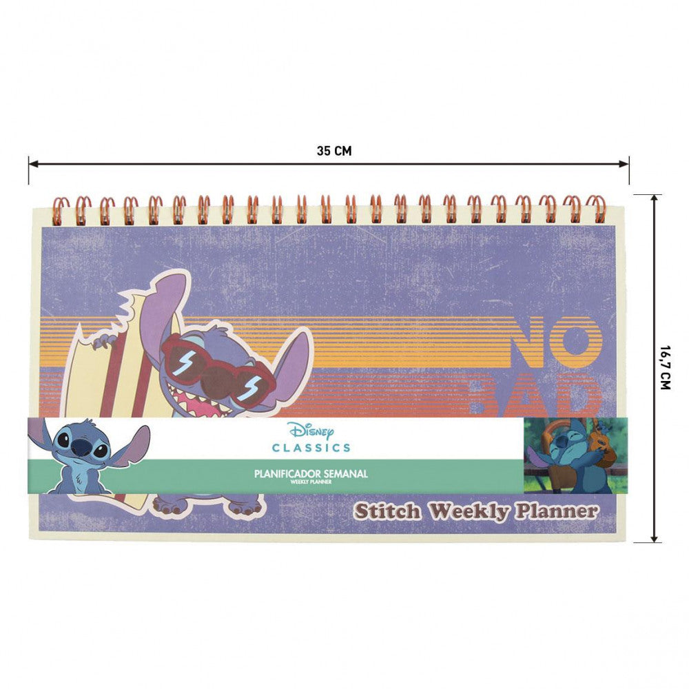 Tischkalender Wochenplaner Stitch
