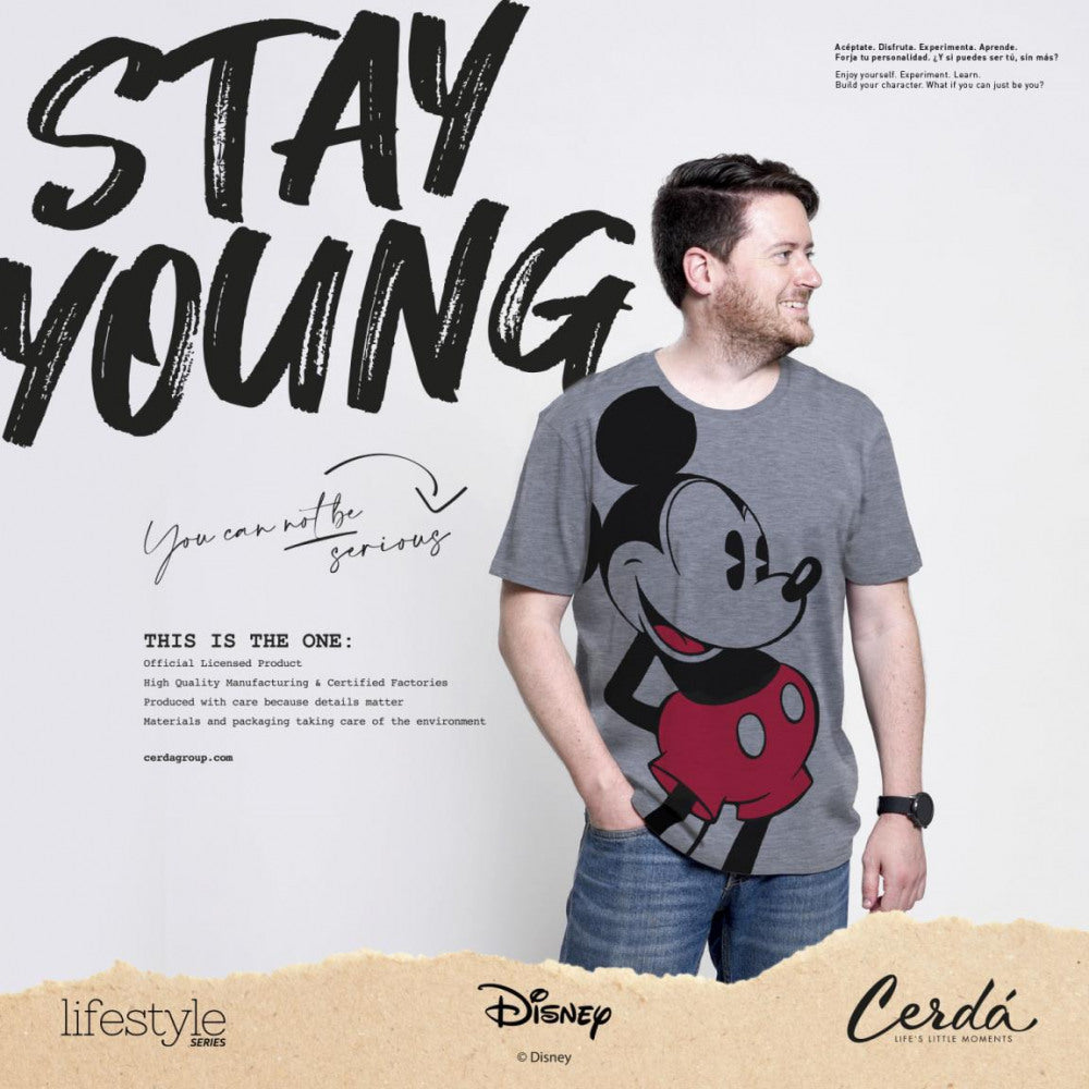 Mickey T-Shirt Herren