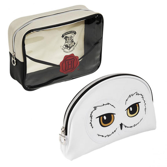 2er Set Kulturtaschen Reisetaschen Harry Potter Hedwig