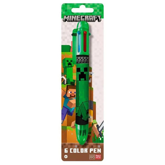Minecraft Kugelschreiber 6 Farben