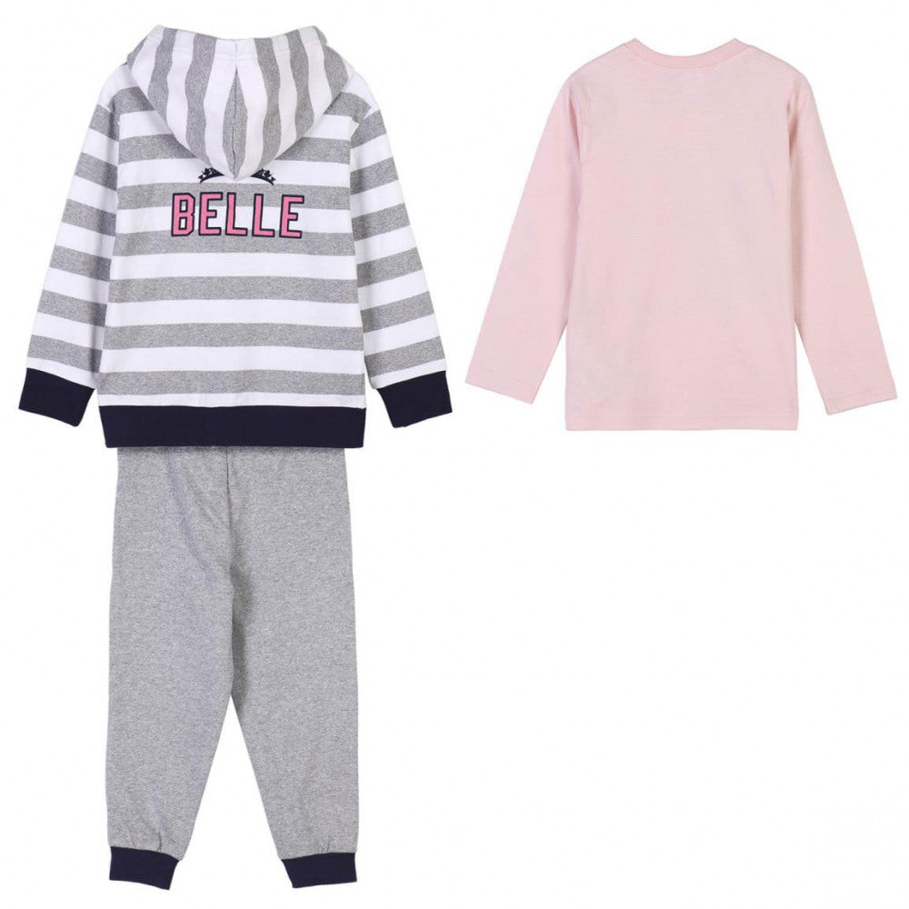 Disney Prinzessinnen Die Schöne uns das Biest Belle Jogginganzug 3 teiliges Set