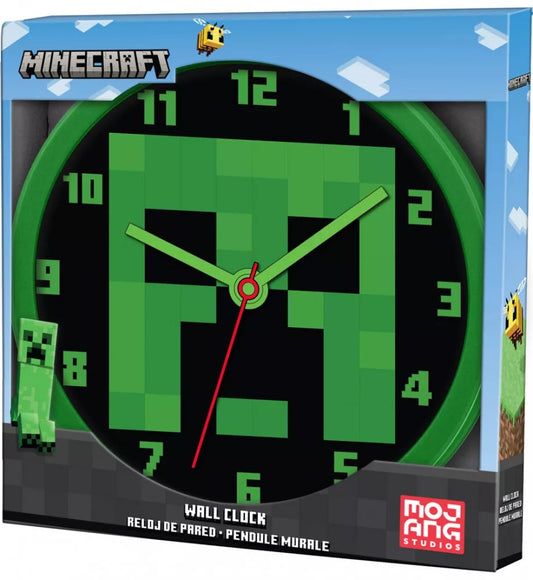 Minecraft Wanduhr
