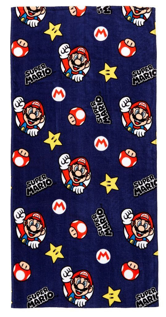 Super Mario Handtuch Badetuch 70x140cm