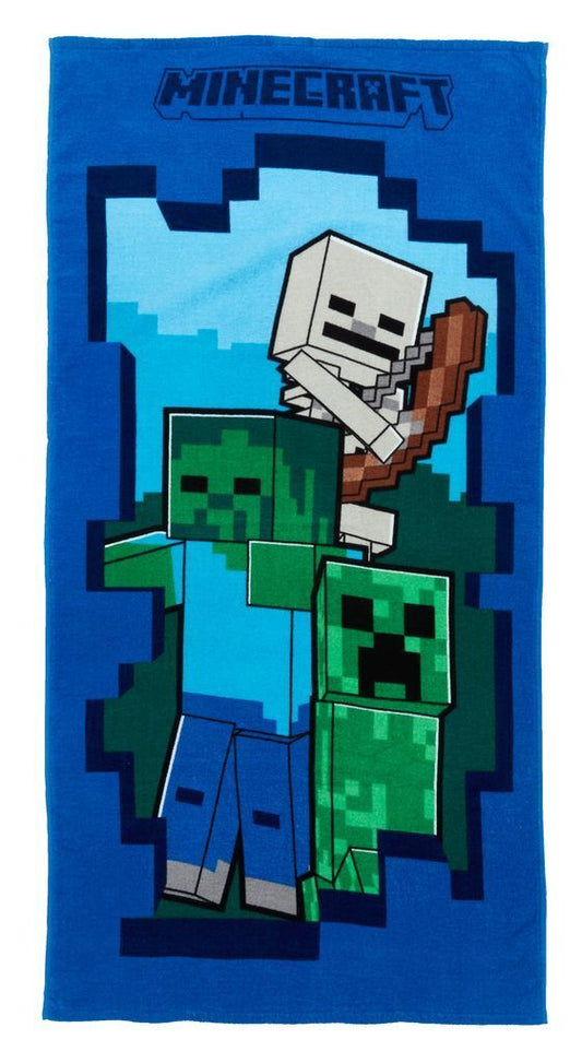 Minecraft Handtuch Badetuch 70x140cm