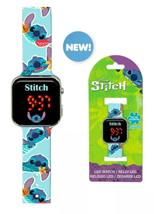 Stitch Digitale LED Armbanduhr