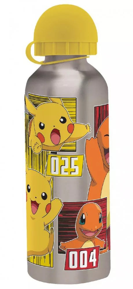 Pokemon Alu Trinkflasche mit Sportverschluss 500ml