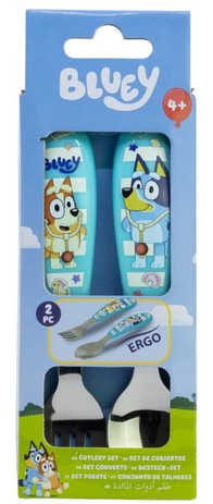 Bluey Besteck-Set, 2 teilig, Edelstahl