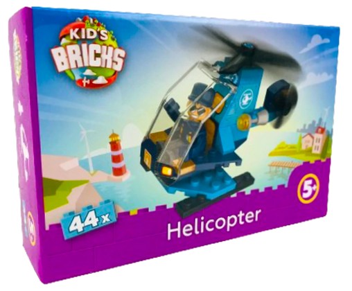 Klemmbausteine Helicopter 44Teile