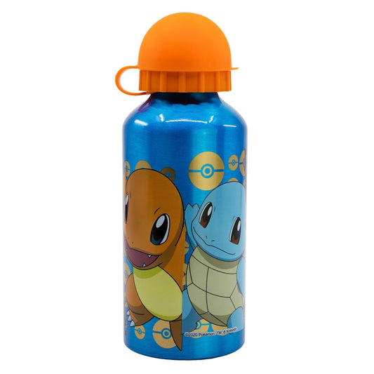 Pokemon Alu Trinkflasche mit Sportverschluss 400ml