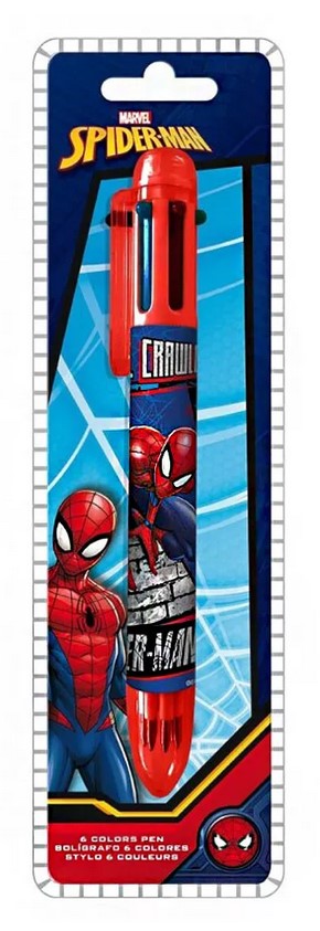 Spider-Man Kugelschreiber 6 Farben