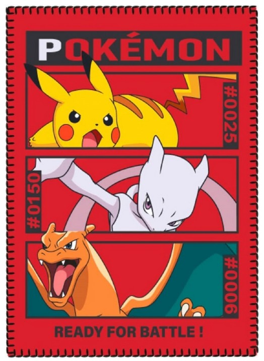 Pokemon Fleecedecke 100x140 cm