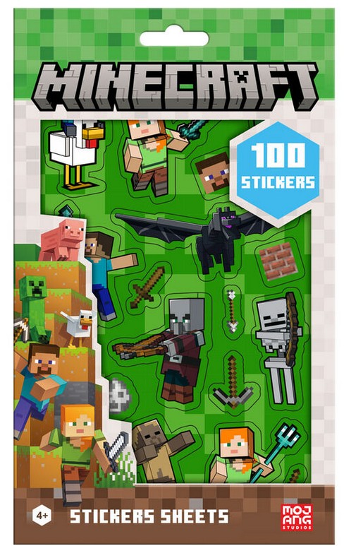 Minecraft Stickerset 5 Seiten