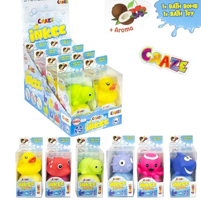 Craze Inkee Badebombe mit Wasserspielzeug