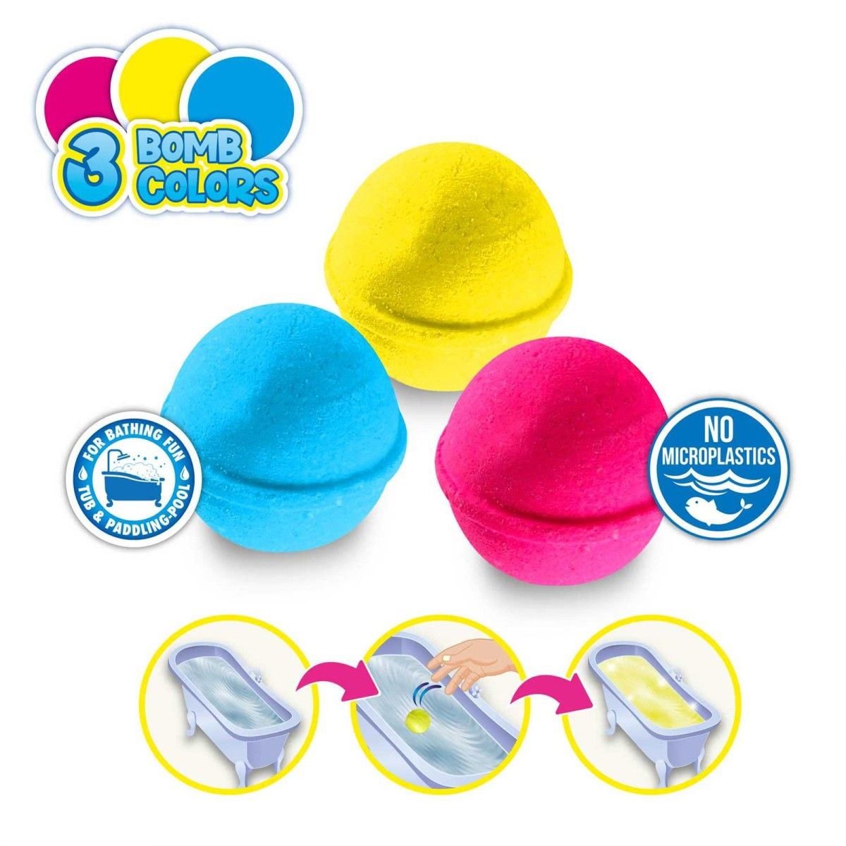 Craze Inkee Badebombe mit Wasserspielzeug