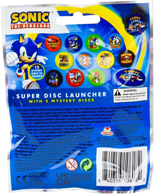 Sonic Super Disc Launcher