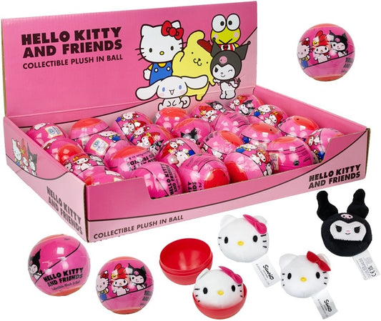 Hello Kitty and Friends Plüschies im Ball, 6cm