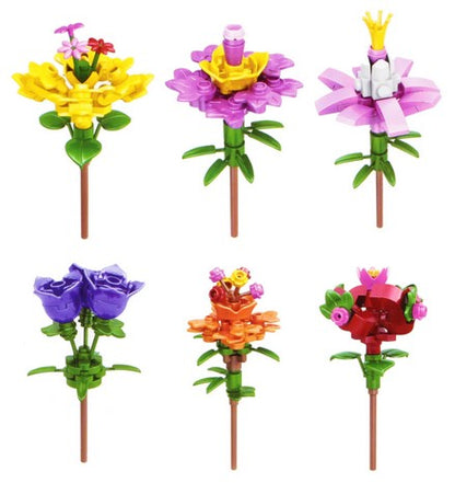 Klemmbausteine Blume in der Kugel, 20-29Teile