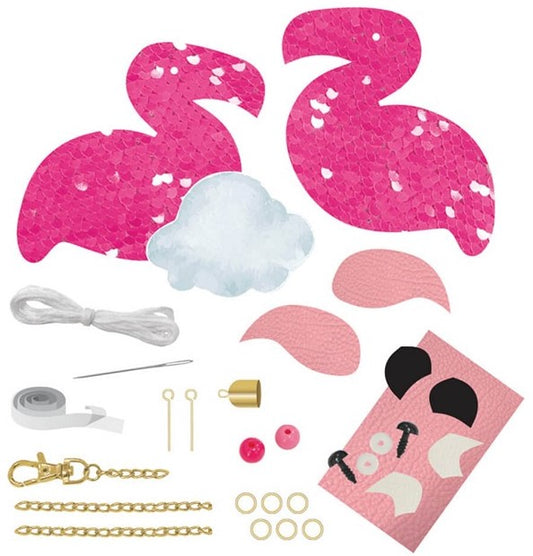 DIY Flamingo Charm Anhänger von Lena