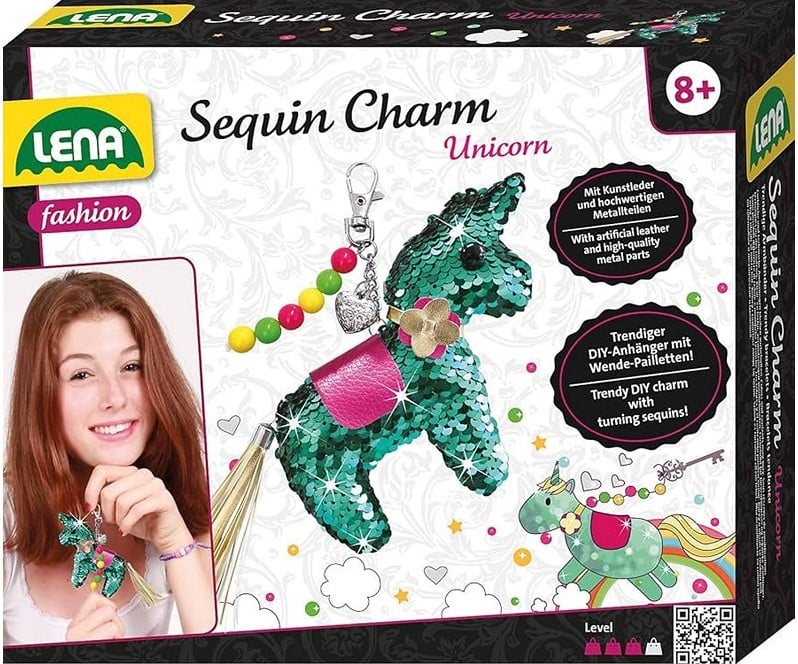 DIY Einhorn Charm Anhänger von Lena