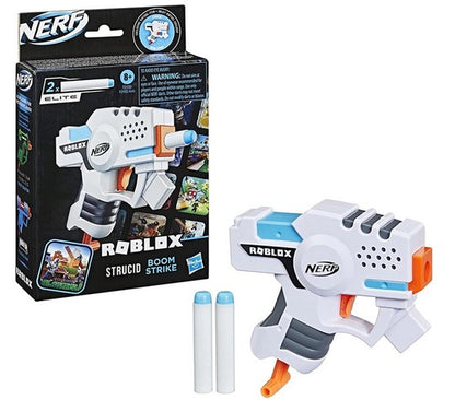 Nerf Elite Roblox Blaster, Plasma Ray, Boxy Buster, Boom Strike