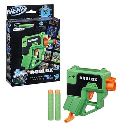 Nerf Elite Roblox Blaster, Plasma Ray, Boxy Buster, Boom Strike
