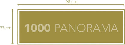 Clementoni Panorama Puzzle 1000 Teile Mickey Maus