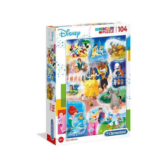 Clementoni Puzzle Disney Aufforderung zum Tanz, 104 Teile
