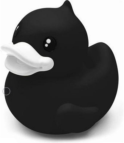 B. Duck Ente Spardose, Badeente schwarz