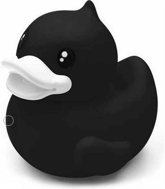 B. Duck Ente Spardose, Badeente schwarz