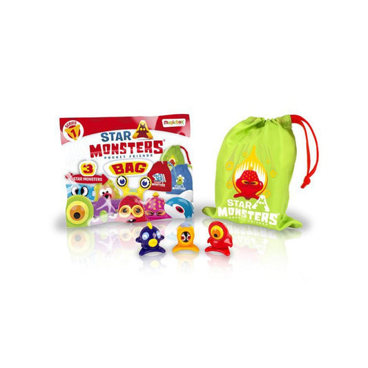 Star Monsters Pocket Friends, 3 Monster Sammelfiguren im Beutel