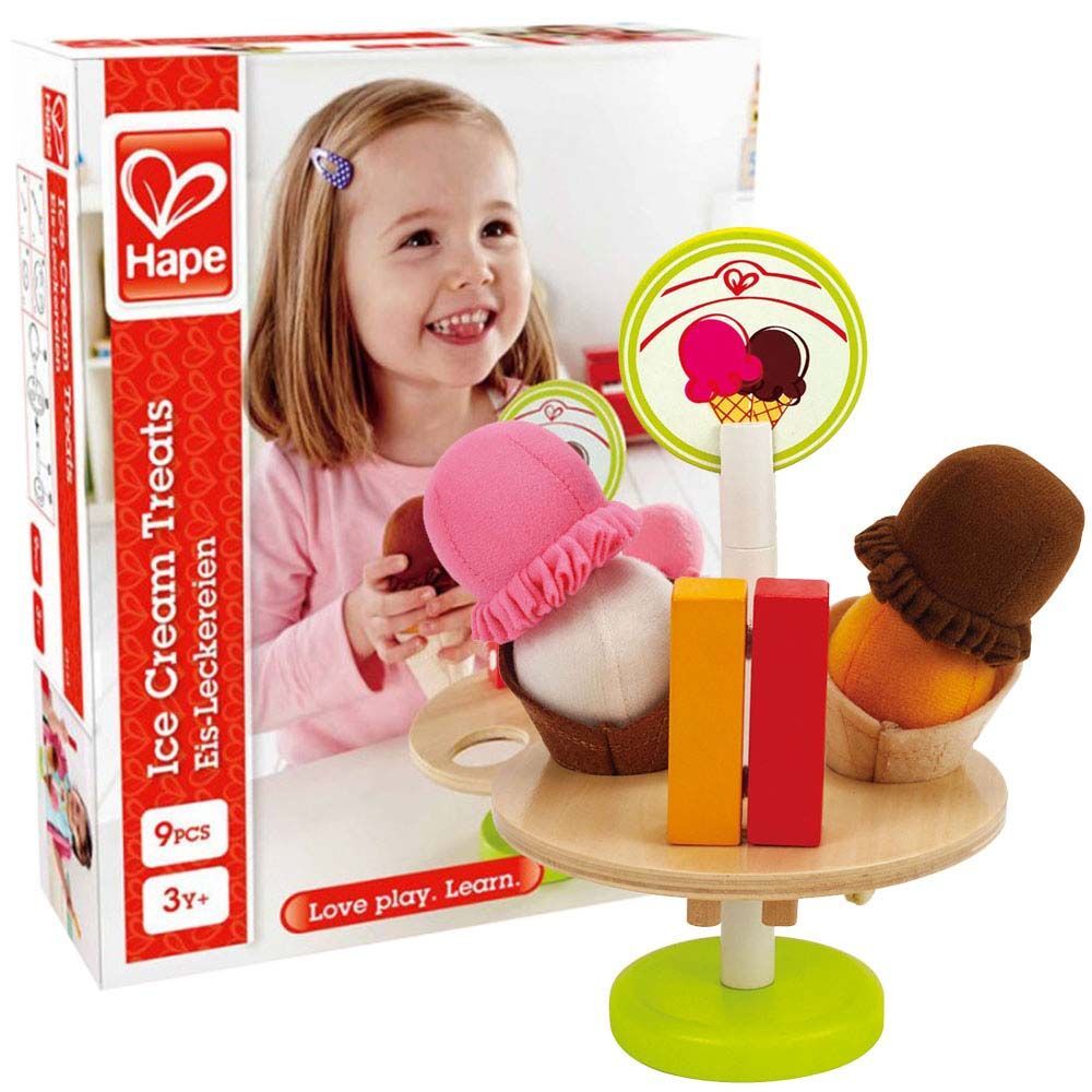 Hape Eis-Leckerein aus Holz und Filz
