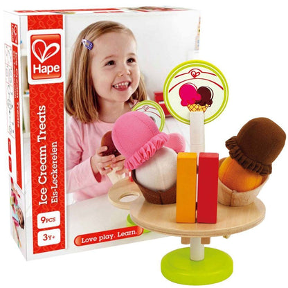 Hape Eis-Leckerein aus Holz und Filz