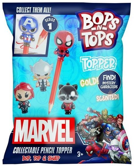 Bops N Tops Stift-Topper Marvel