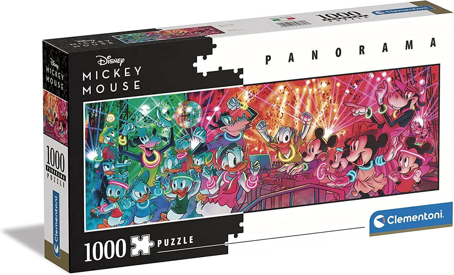 Clementoni Panorama Puzzle 1000 Teile Mickey Maus