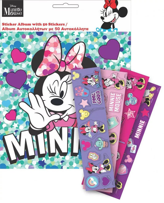 Minnie Maus Stickeralbum + Sticker