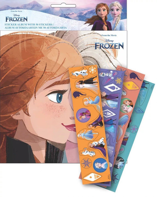 Frozen Stickeralbum + Sticker