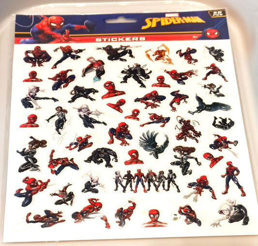 Spider-Man 3D Sticker 50 Stück