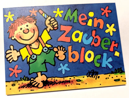 Zauberblock Junge in kurzer Hose
